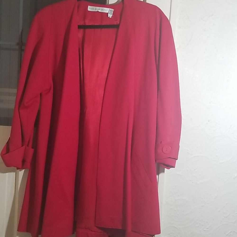 Vintage Paul Alexander Wool Draped Jacket